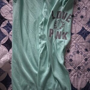 PINK Victoria's Secret Mint Green Joggers